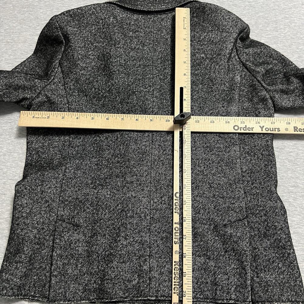 J Crew Jacket Womens 2 Marled Thandie Double Breasted Academia Blazer Tailor Y2K - Picture 10 of 16